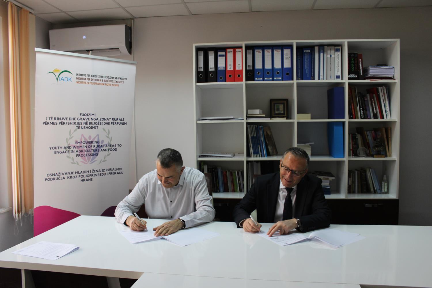 IADK nënshkruan marrëveshje bashkëpunimi me Komunën e Mitrovicës