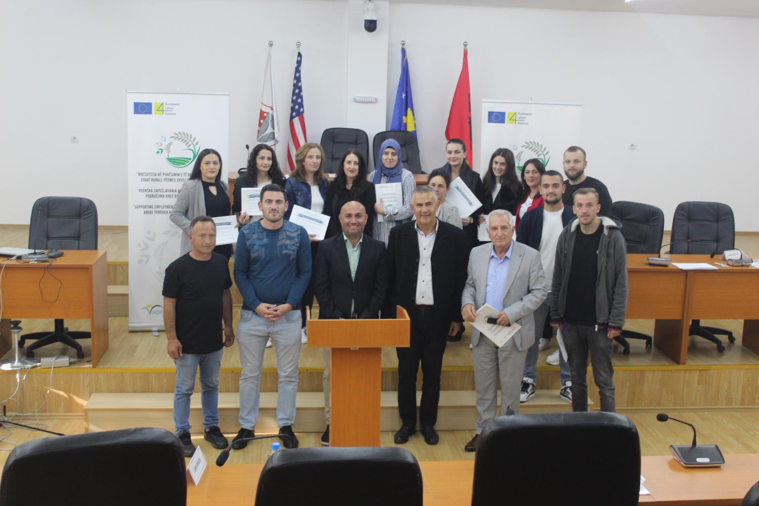 IADK certifikon 39 fermerë nga Mitrovica Jugore dhe Shtime