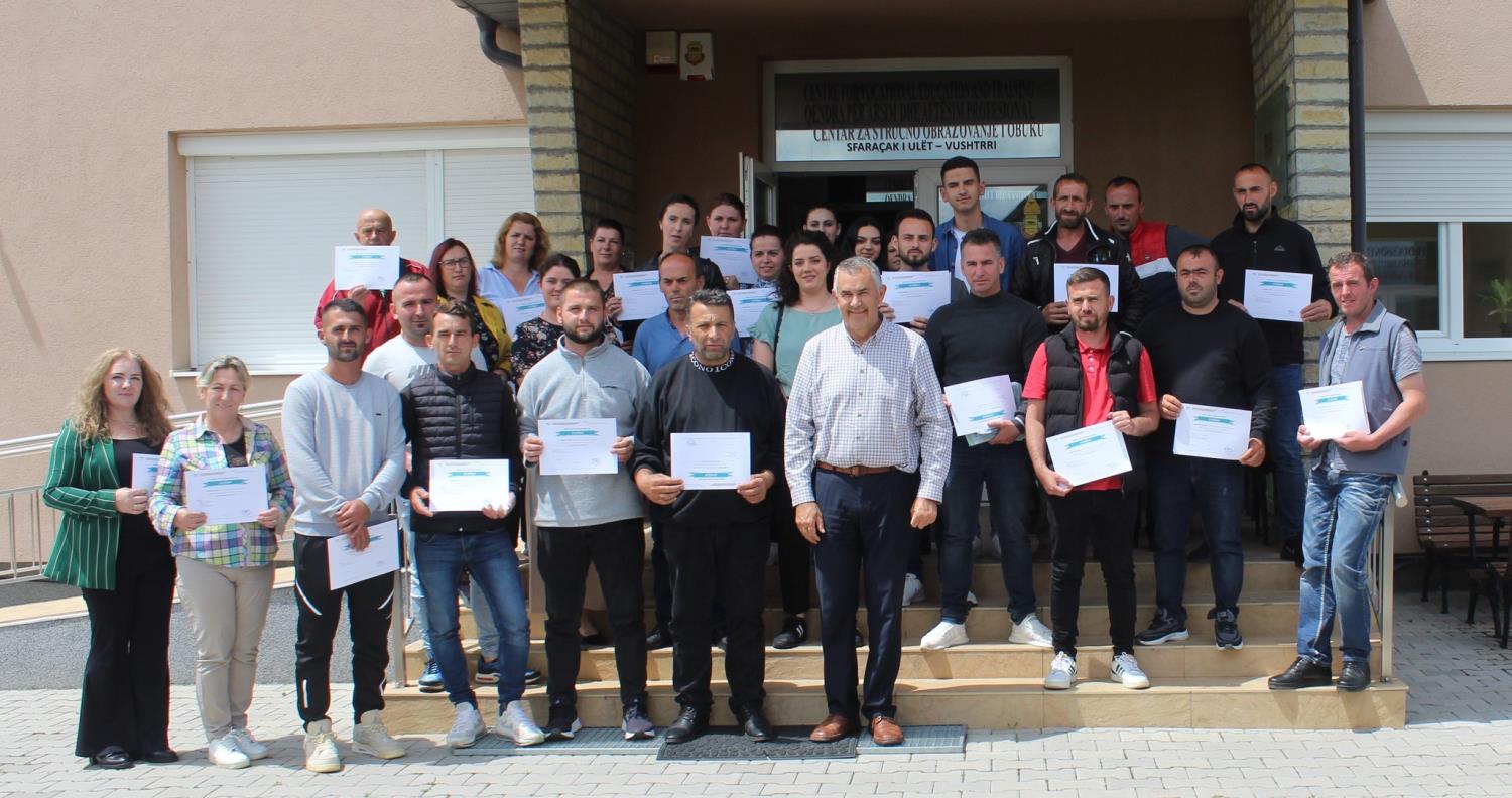 IADK certifies 29 candidates in the municipality of Vushtrri!