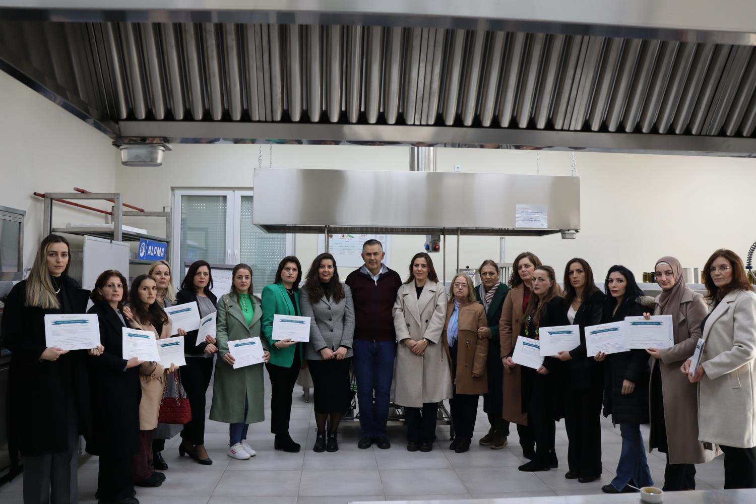 IADK certifies 15 candidates from the Municipality of Podujeva in the Sweets Making Program