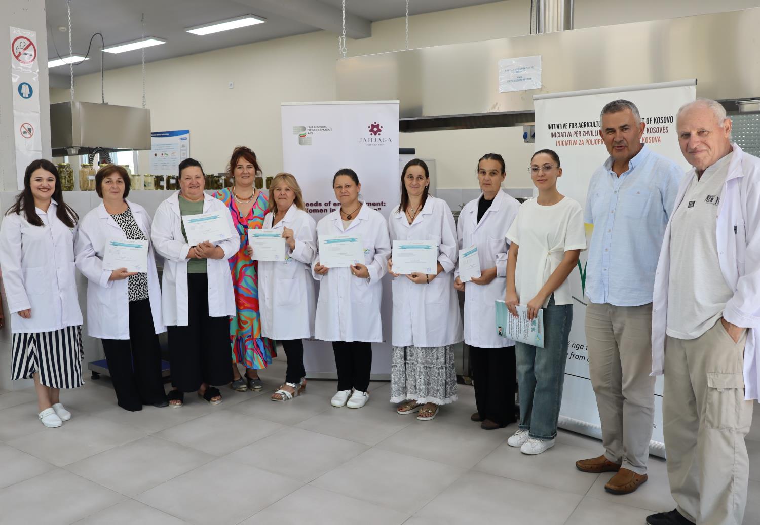 🌱IADK has completed the training in "Preserving Trees and Vegetables" with the women of the Serbian and Egyptian communities of the Municipality of Kline🌱