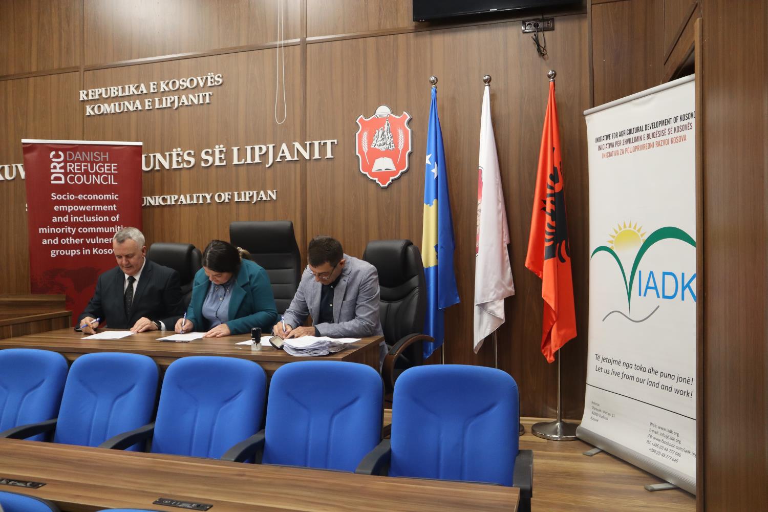 Signing of Contracts with Farmers from the Municipality of Lipjan