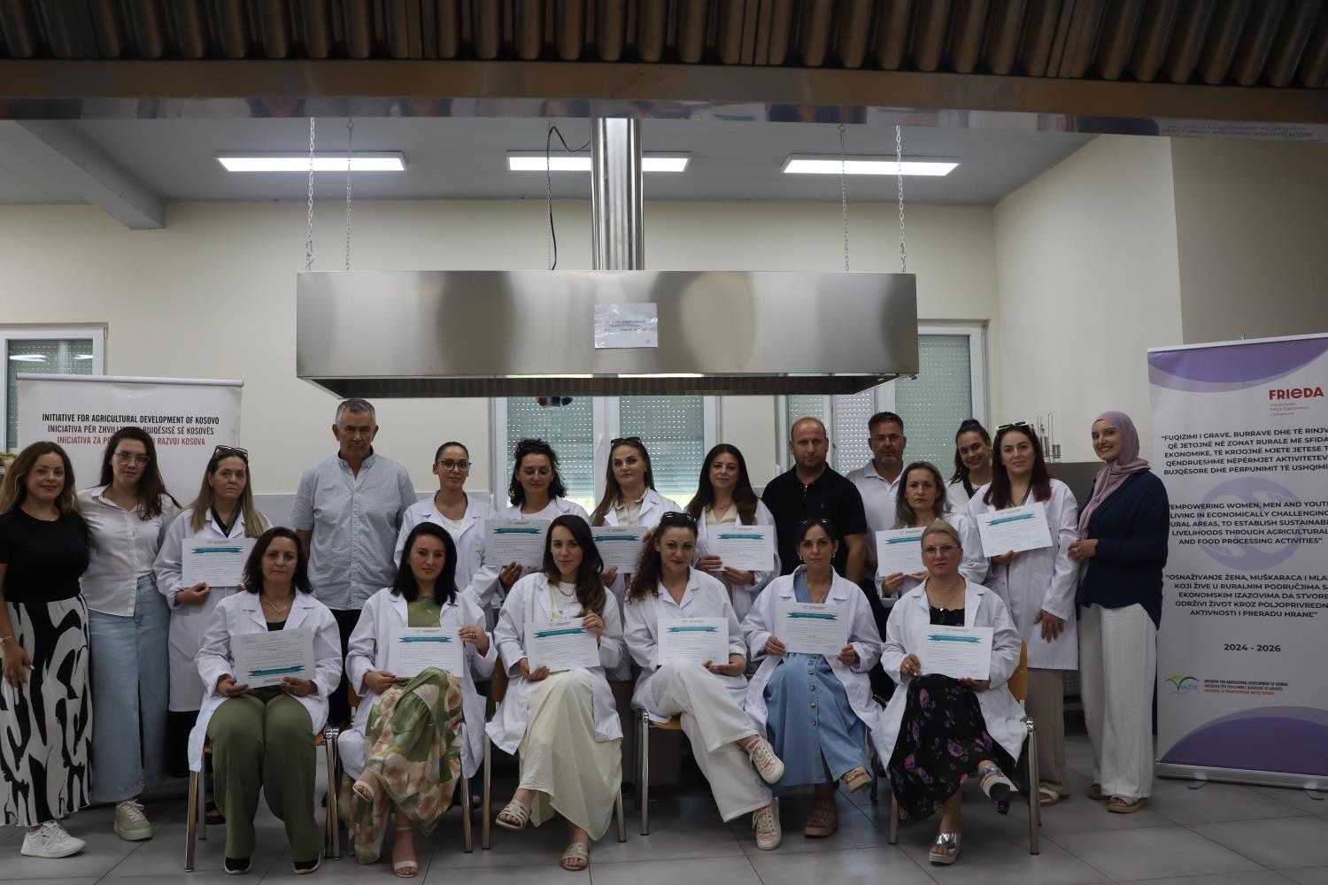 IADK certifies candidates in the food processing sector – pastry module