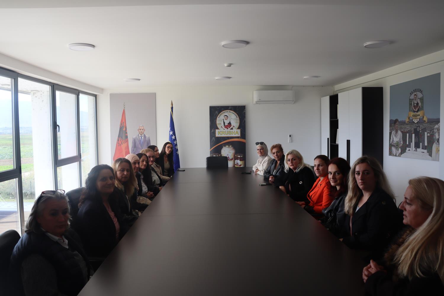 IADK organizes a study visit to the “KRUSHA” Cooperative for girls and women engaged in the food processing sector