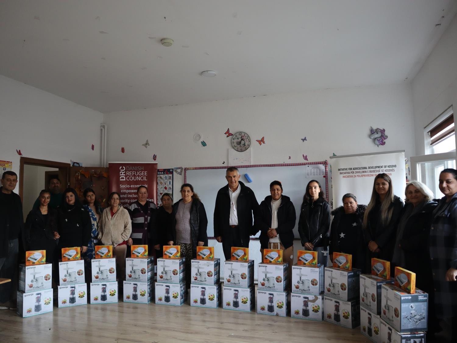 IADK supports women from the Roma and Ashkali communities with essential equipment for food processing and confectionery!