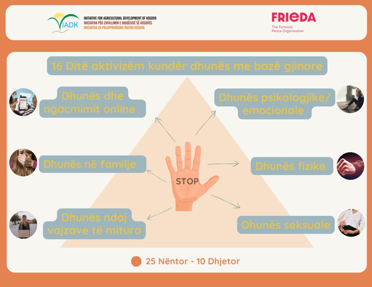 IADK supports the cause of the “16 Days of Activism against Violence against Women and Girls” campaign