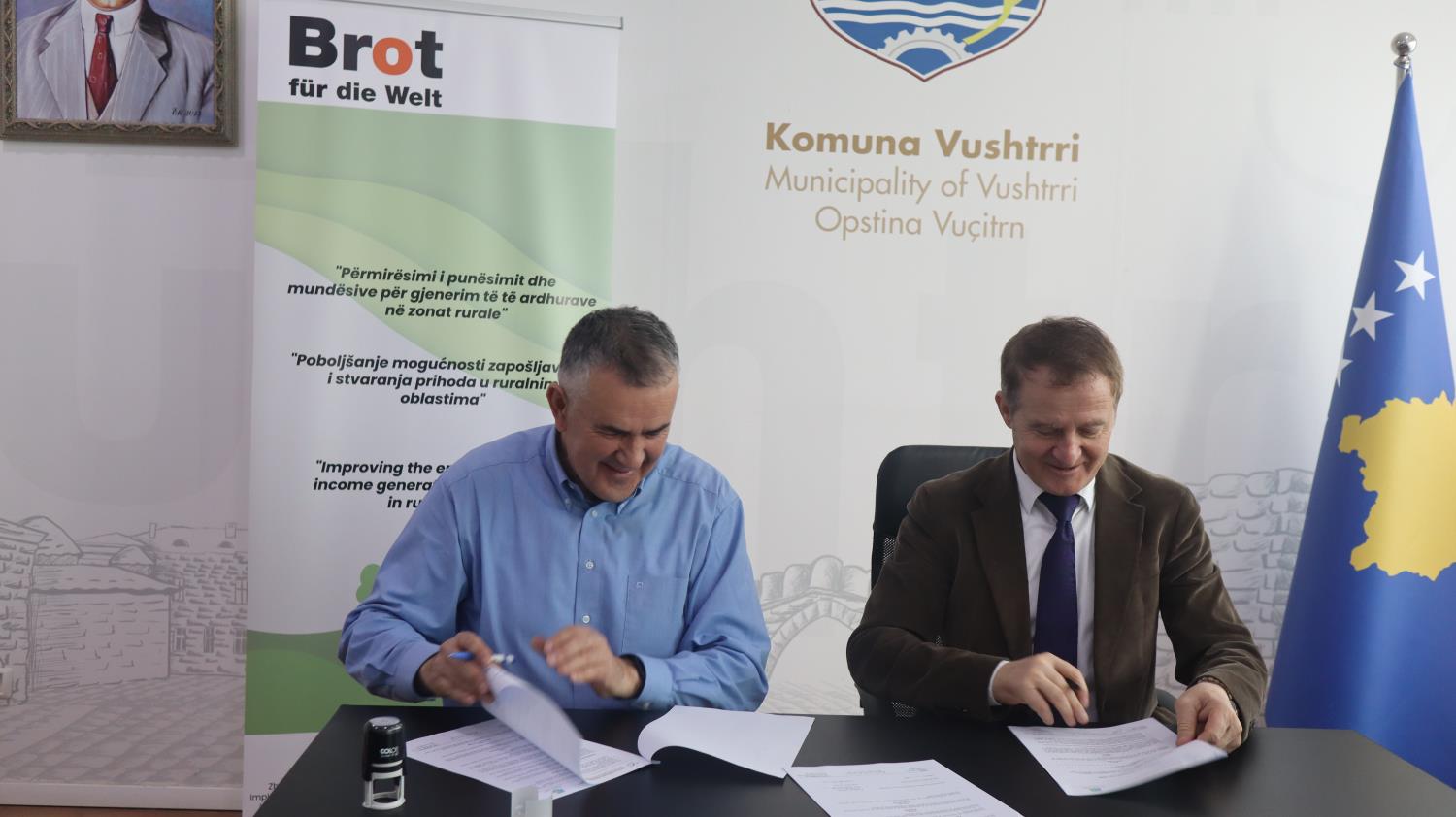 IADK SIGNS COOPERATION AGREEMENT WITH MUNICIPALITIES