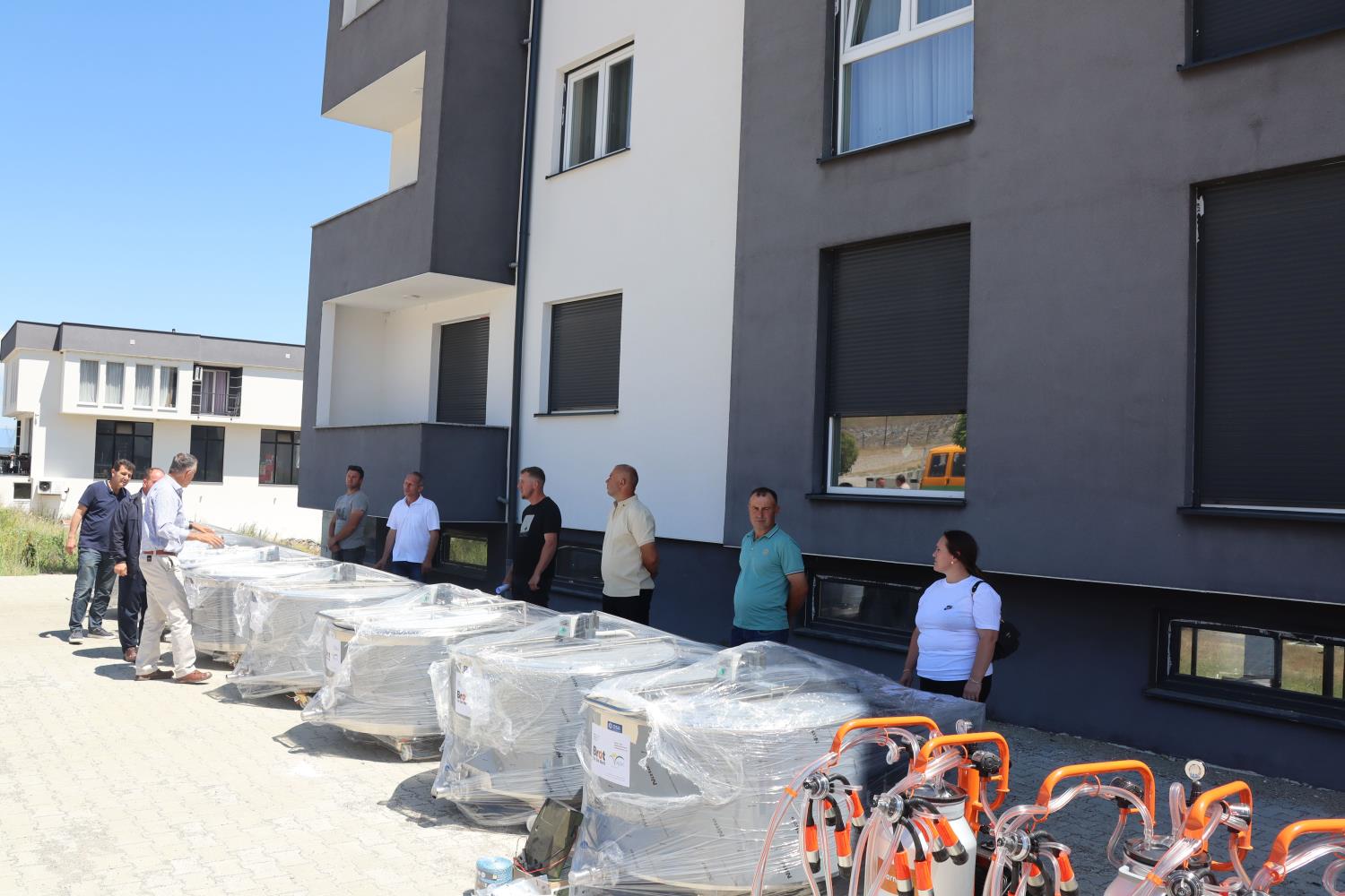 IADK Supports Certified Livestock Farmers with Modern Equipment in the Municipalities of Malisheva and Skenderaj